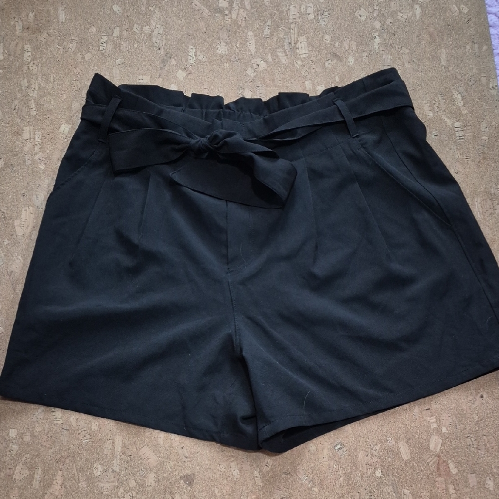 RBX Women's High Waist Black Shorts